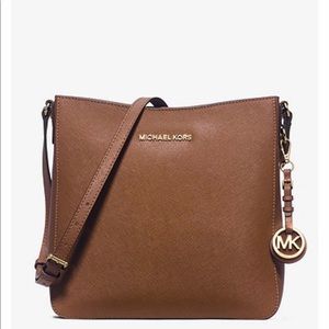 Michael Kors Jet Set Saffiano Messenger Bag